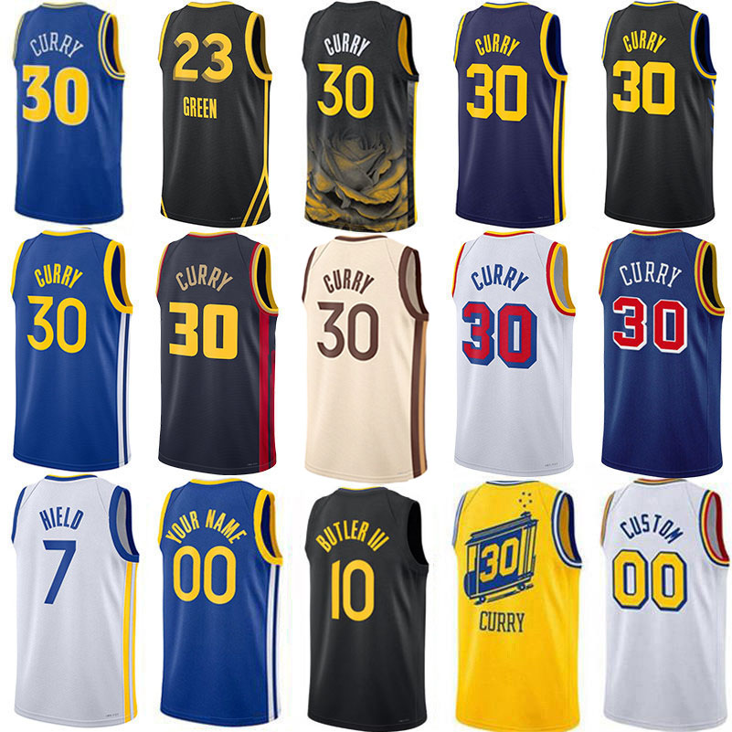 25 26 Stephe Curry Basketball Jerseys Jimmy Butlerr Buddy Hield Draymond Green Brandin Podziemski Gary Payton Jonathan Kuminga Moses Moody City Jersey Custom