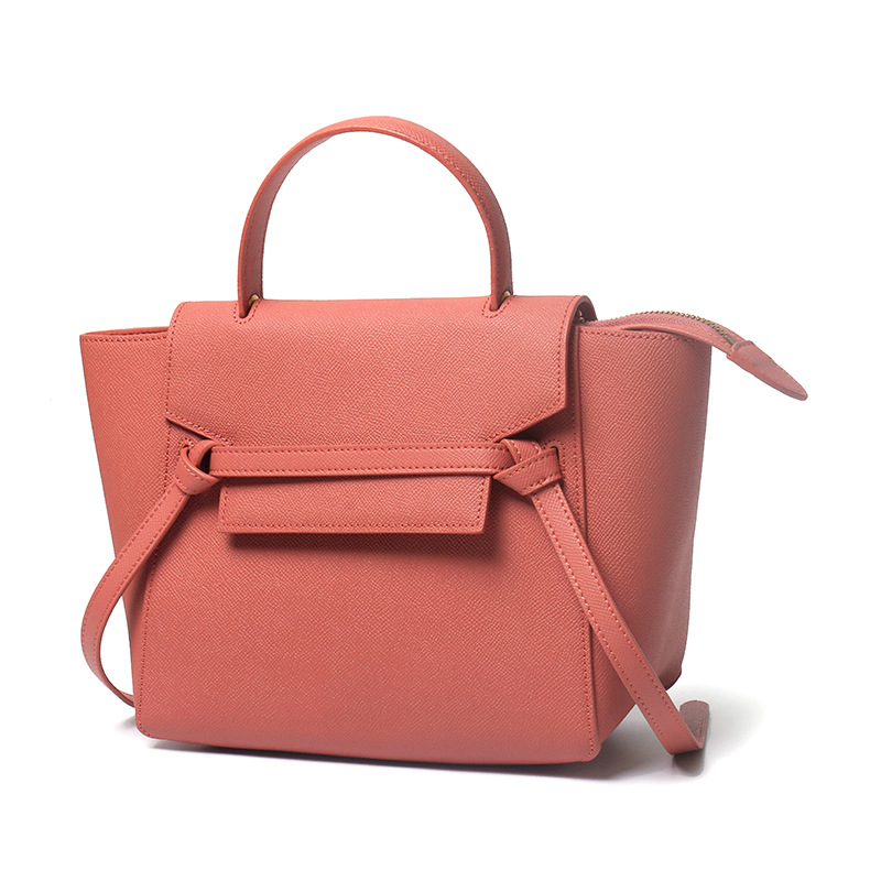 New Genuine Leather High-Luxury Palm Print Catfish Bag, Cowhide Wing Bag, Single-Shoulder Crossbody Handbag, Women's Solid Color Handheld Bag, Sh