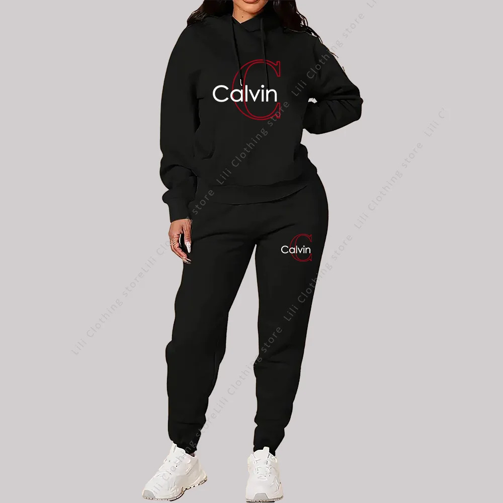 Ladies Tracksuit Aesthetic er Clothes Trend Sportswear High quality Hoodies Sweatpants 2 piece Outfits Women Sets 251231