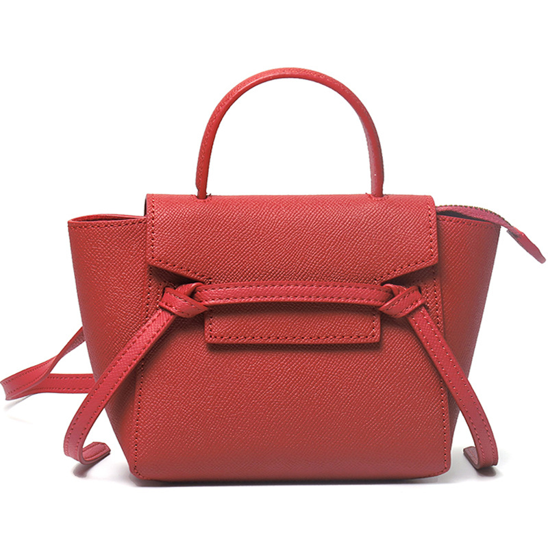 New Genuine Leather High-Luxury Palm Print Catfish Bag, Cowhide Wing Bag, Single-Shoulder Crossbody Handbag, Women's Solid Color Handheld Bag, Sh