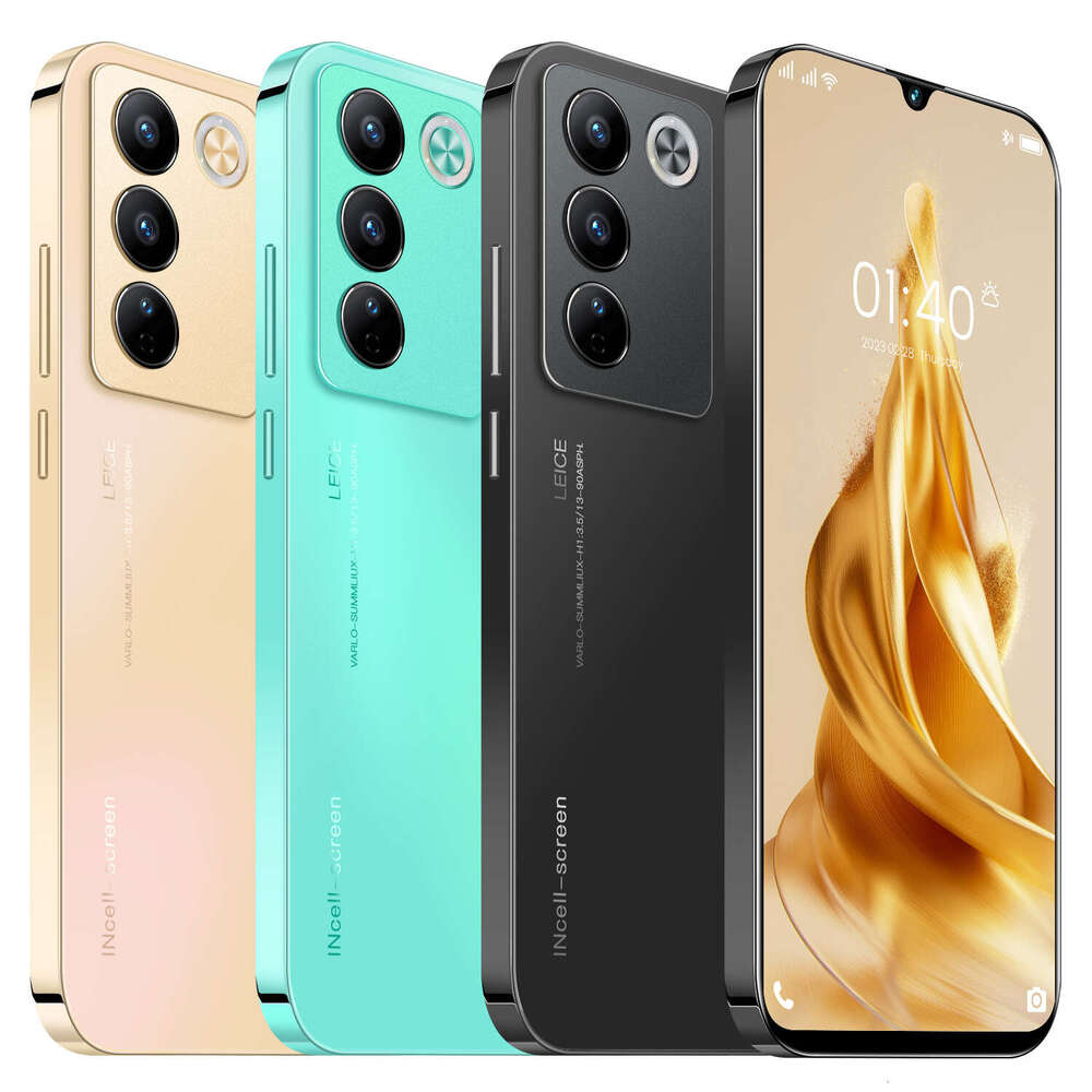 Famous brand cross-border exclusive stock of V27e high-definition large screen 16+1TB smart phone, CKS factory direct sales