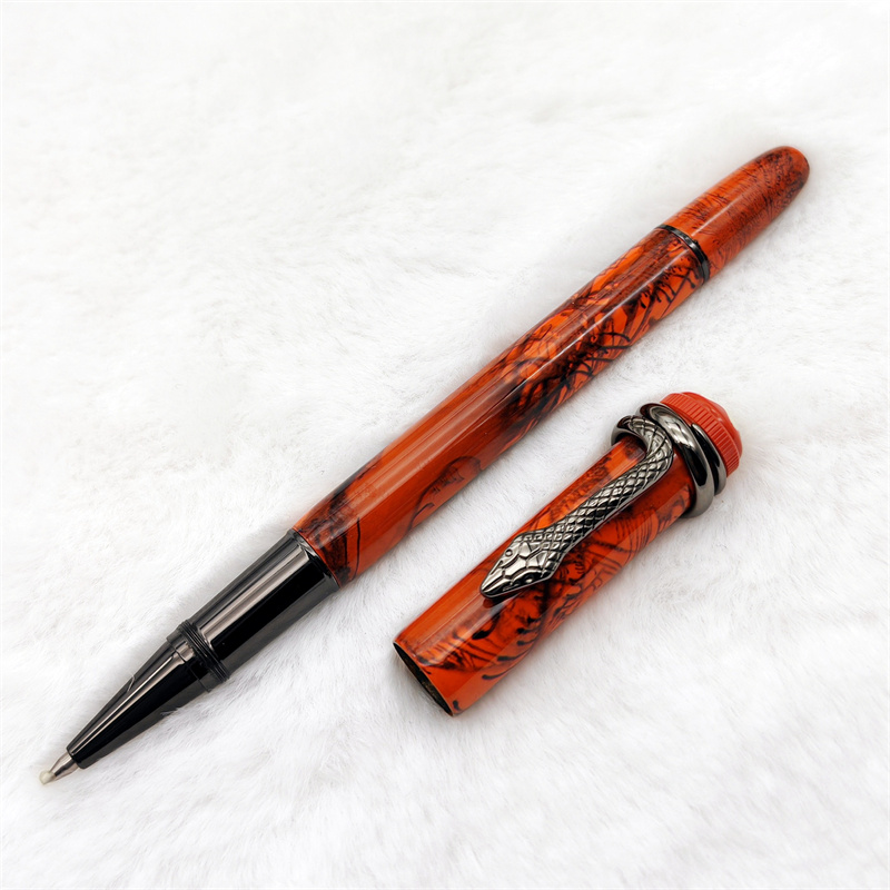 Snake Clip Design Luxury Rollerball/Ballpoint/Fountain Pens A quality Monte Writing Stationery Office Supplies As Best Gift