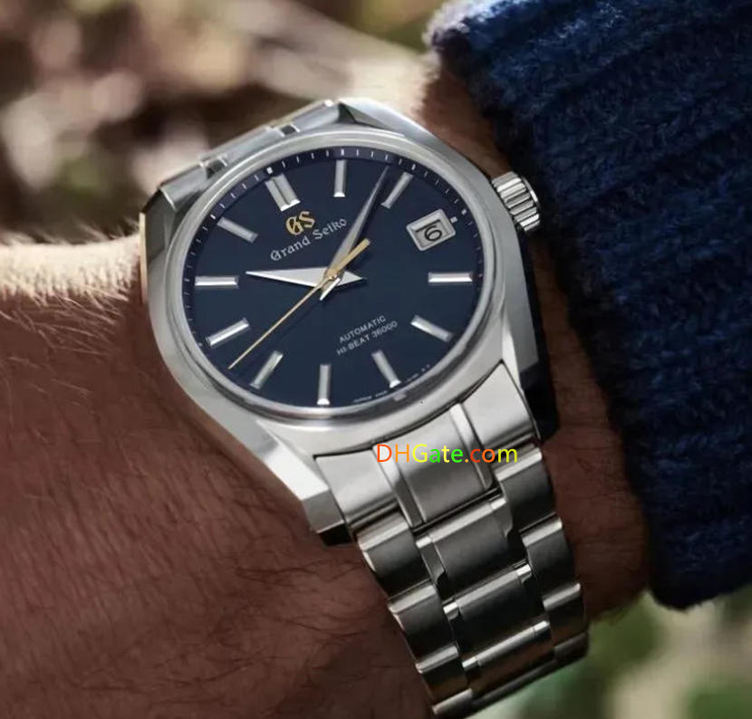 Unisex Women Men GS HI-BEAT 36000 Watches Bee Tiger Fashion Stainless Steel Waterproof Non Mechanical Multifunctional Quartz Watch Two Brand Gifts