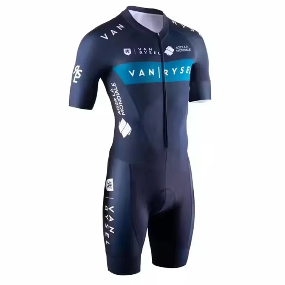 VANRYSEL Mens Triathlon Suit Drive Tri Aero Speedsuit Sports Cycling Run Swimming World Jumpsuit Skinsuit Pulley Clothing 251231 - view 3