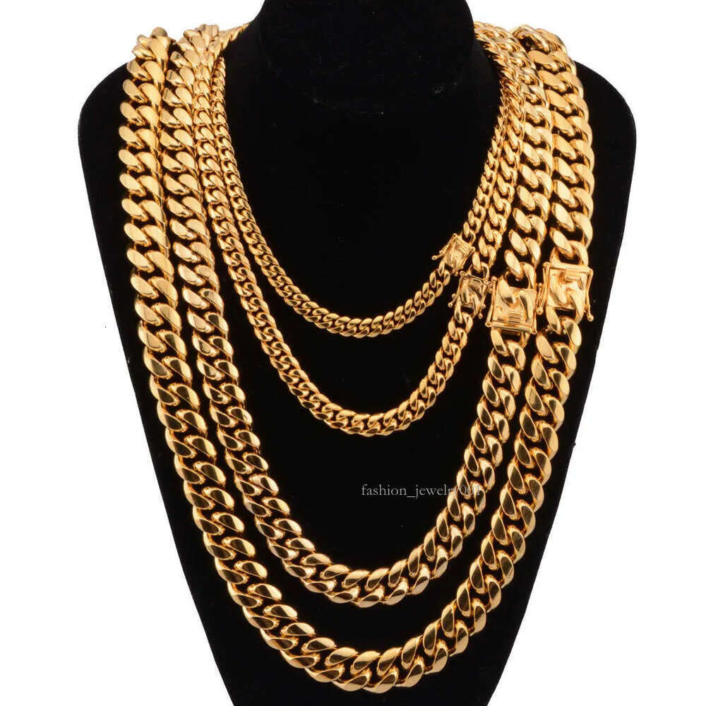 Wholesale 14K Solid Real Gold 8MM Cuban Link Chain Bracelet Iced Out Hip Hop Moissanite Necklace Fine Jewelry Men Women Fzxjrdz