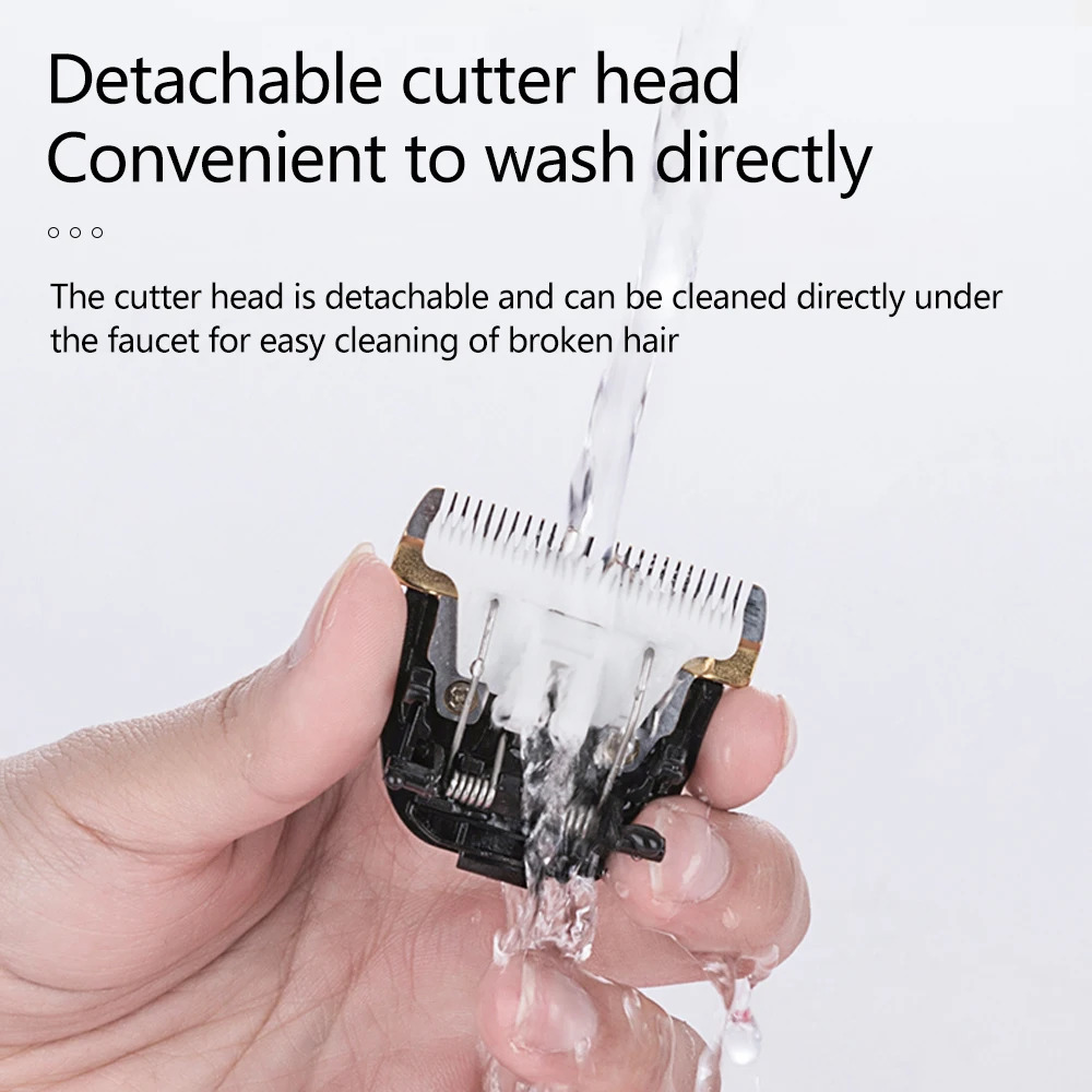 Electric Hair Trimmer for Men Hair Clipper Professional Rechargeable Shavers Barber hair Cutting Machine 251231