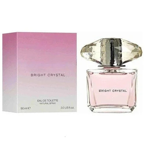 Crystal Diamond Bottle Perfume 90ML for Women - Long Lasting Elegant Floral Scent Romantic Light Fragrance Perfect for Dating 251222