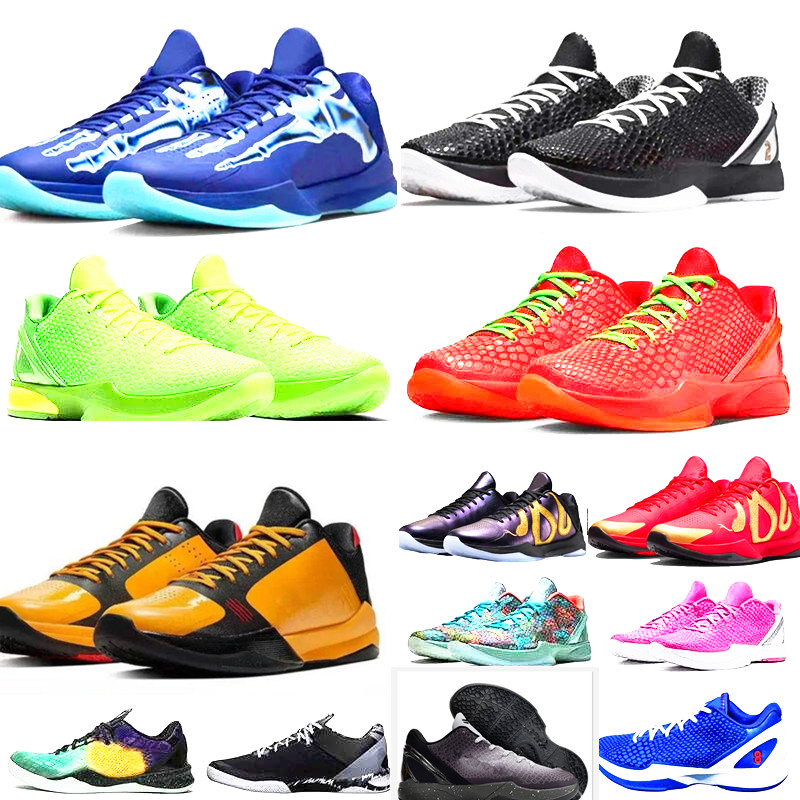 Designer kobs Lakers Men Mamba Kobes6s 6 5 Basketball Shoes What The 6s Protro Reverse Grinch 8 eybl 5 X-Ray Mens Women All-Star 2.0 Trainers Platform Sneakers kobeshoes 6