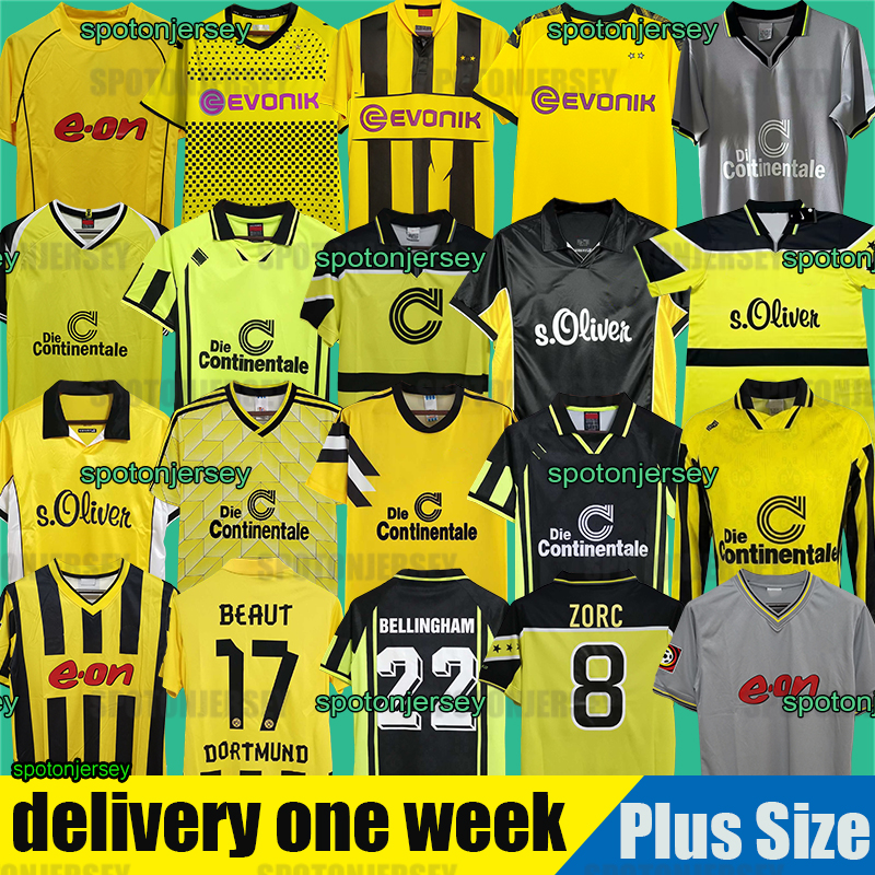 trikot retro dortmundsoccer jerseys BVBs 1988 1989 1994 1995 1996 1997 1998 2000 2001 2002 2012 2013 vintage shirts borussia Moller 88 89 94 95 96 97 98 99 jersey