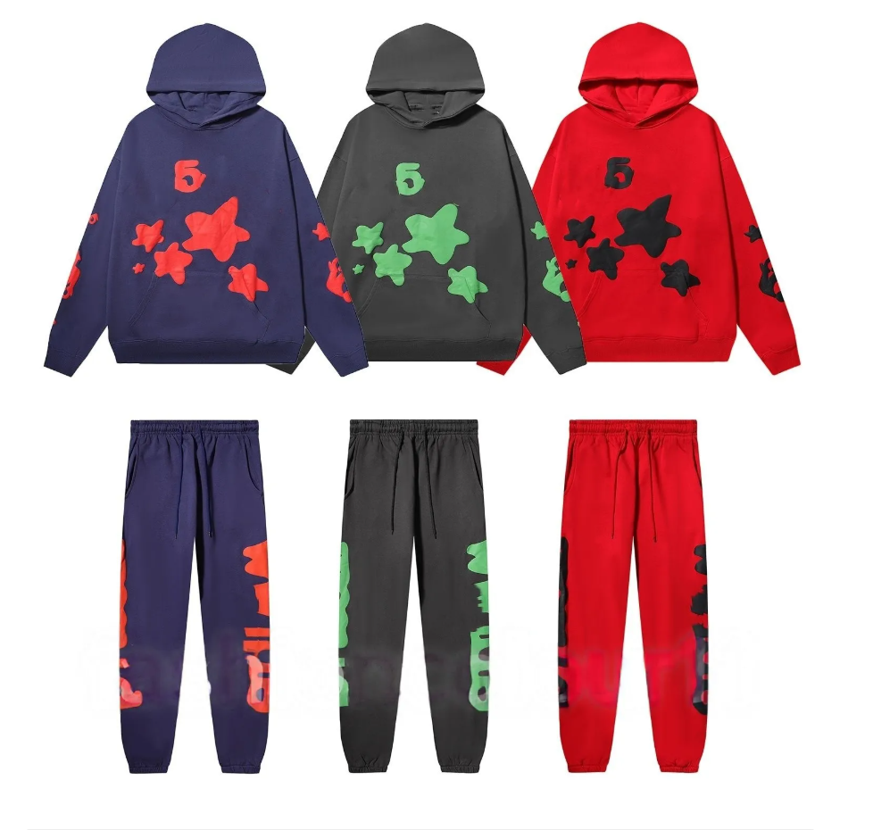 designer hoodie spider hoodie Slack and loose luxury men women hoodie pink purple Young Thug tracksuit web Sweatshirt High quality sp5derhoodies US