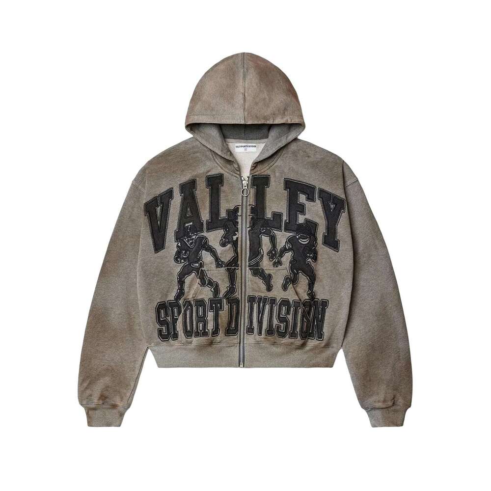 Cross-Border European and Style Personality Street Fashion Brand Y2K Couple Hooded Sweatshirt American Retro Camouflage Print Zipper Jacket