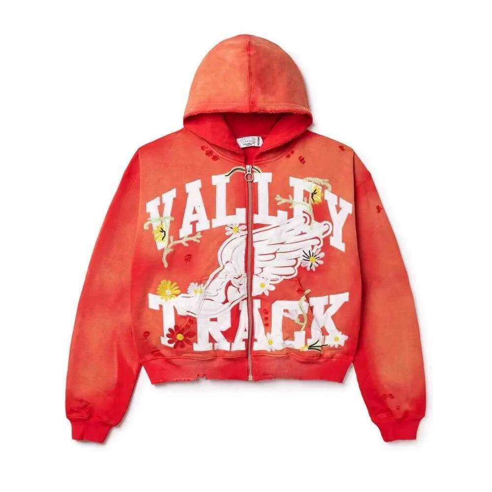 Cross-Border European and Style Personality Street Fashion Brand Y2K Couple Hooded Sweatshirt American Retro Camouflage Print Zipper Jacket