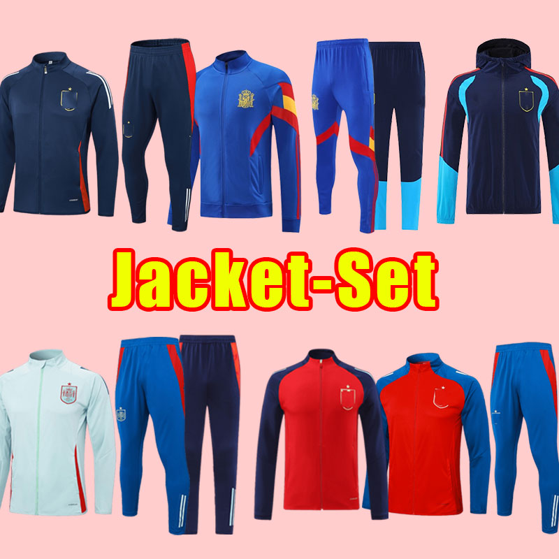 2025 2026 Spain soccer tracksuits Espana ANSU FATI ASENSIO MORATA FERRAN KOKE GAVI AZPILICUETA C.SOLER 25 26 WORLD RAMOS CUP Long sleeve tracksuit sets