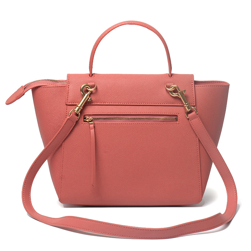 New Genuine Leather High-Luxury Palm Print Catfish Bag, Cowhide Wing Bag, Single-Shoulder Crossbody Handbag, Women's Solid Color Handheld Bag, Sh