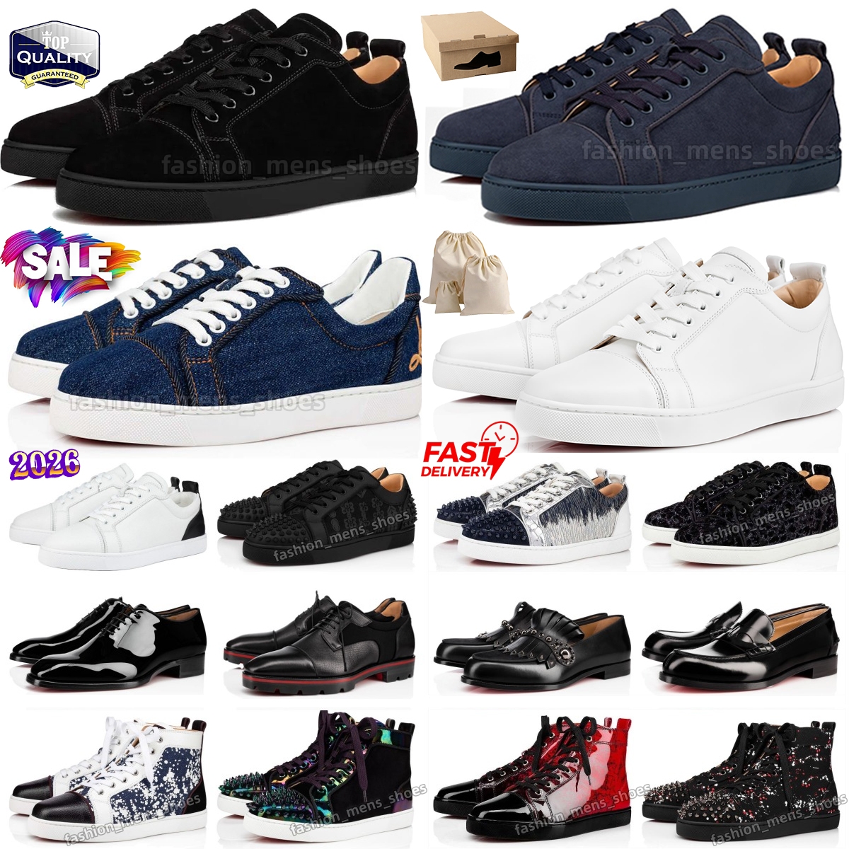 Designer shoes top quality mens dress shoes sneakers triple black casual luxury sneakers men shoe party shoe sneaker with box 36-47