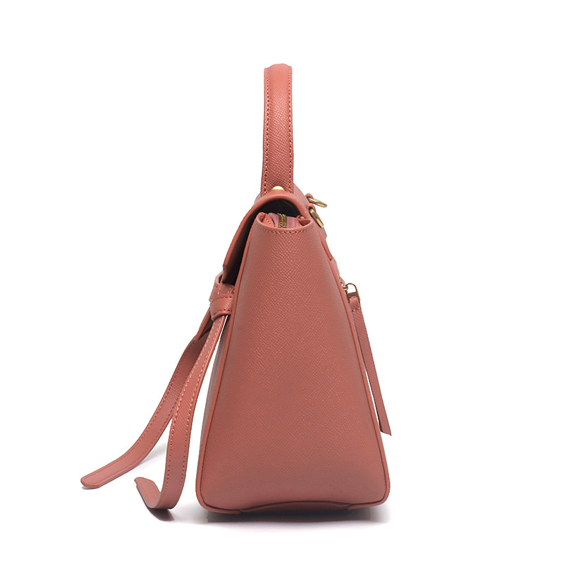 New Genuine Leather High-Luxury Palm Print Catfish Bag, Cowhide Wing Bag, Single-Shoulder Crossbody Handbag, Women's Solid Color Handheld Bag, Sh