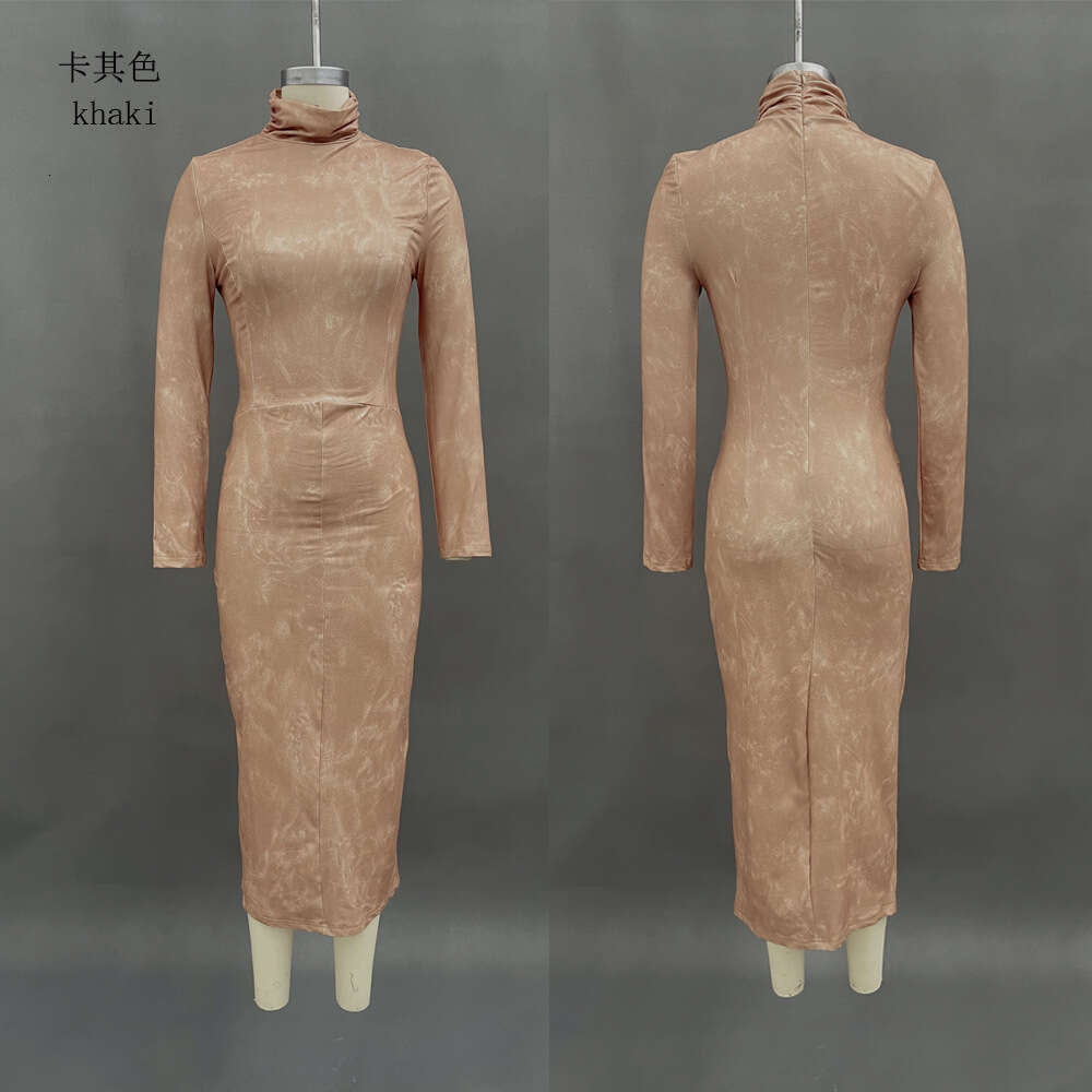 2026 New Autumn Winter Sexy Slim Fit Long Sleeve Base for Women Slimming with Coat Elegant Bodycon Dress