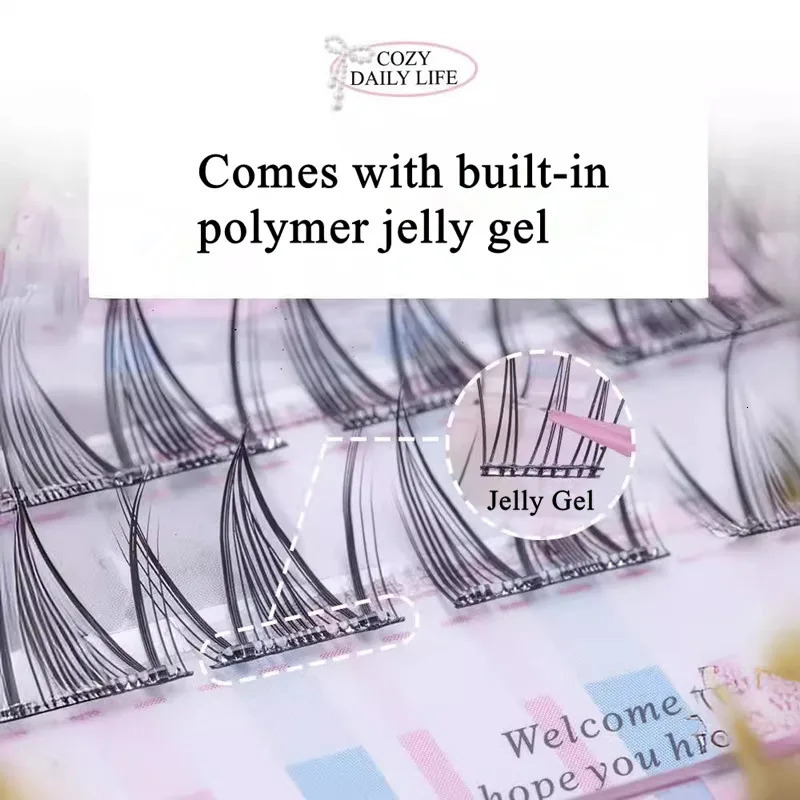 Flortte Glue-free Mixed False Eyelashes Manga Lower Lashes Reusable Natural Thick Lashes Extensions Easy to Apply Enlarge Eyes 251231