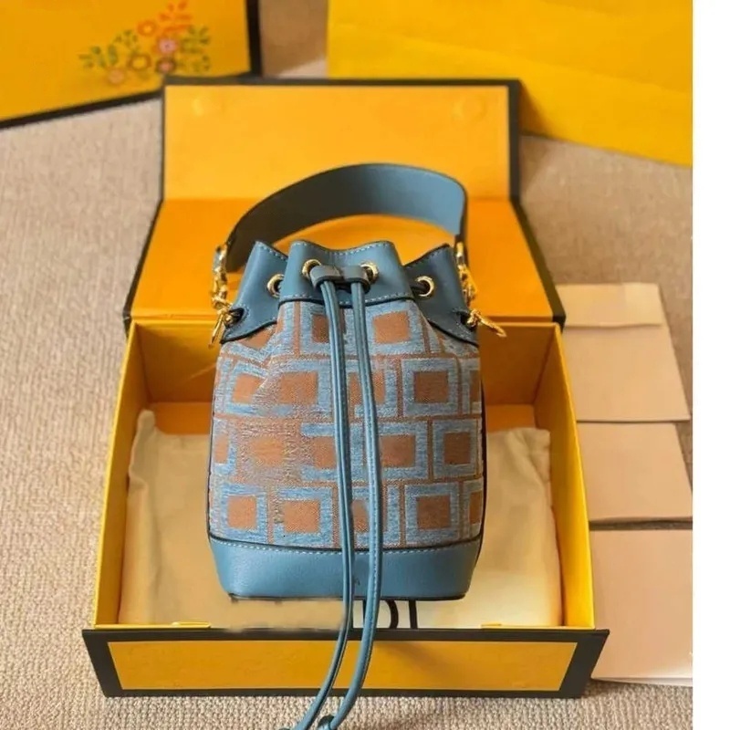 10a Drawstring Bucket Bags Original designer handbag Top Luxury bucket Womens crossbody leather chain mirror quality mon tresor bag wallet tote hobo graPhy