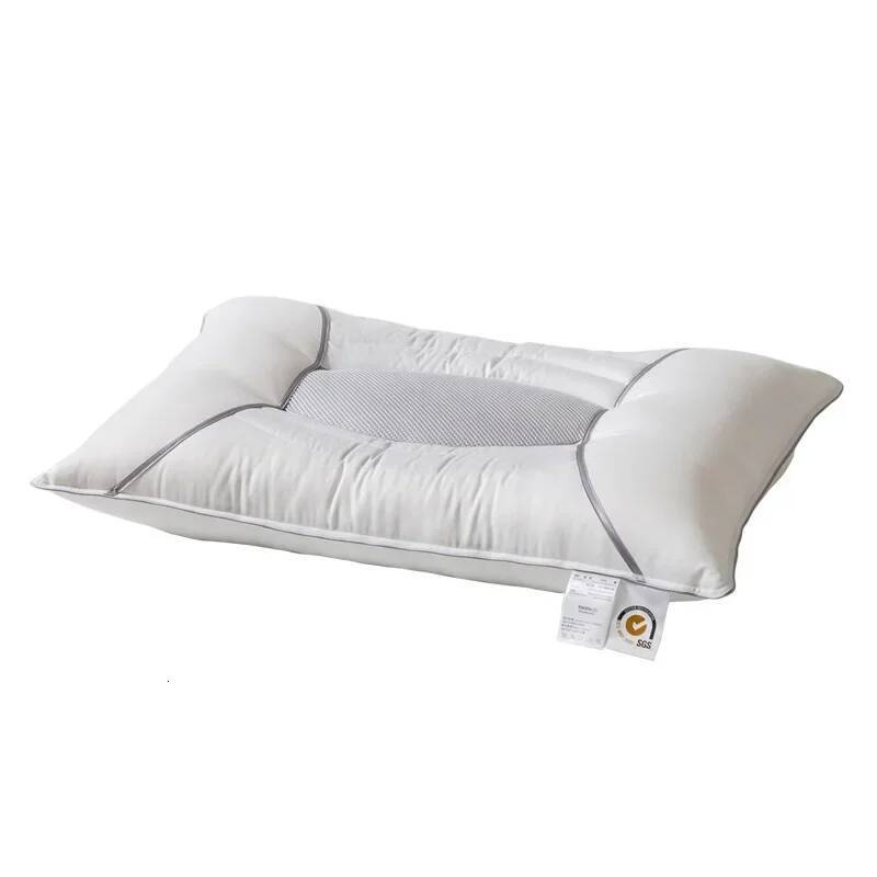 Bestseller 1-piece Hotel Style Feather Cotton Three-dimensional Neck Pillow, Suitable for Sleeping Bedrooms and Hotels ddmytues