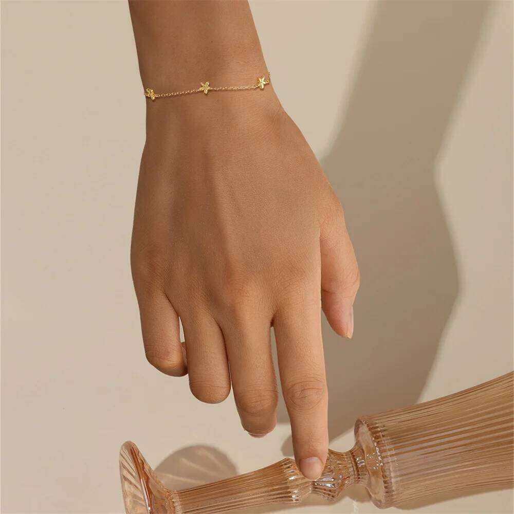 Aide 925 Sterling Silver Number 8 And Pearl Bracelets For Women Personality Female Gold Color Bracelet Pulsera Gift Fine Jewelry