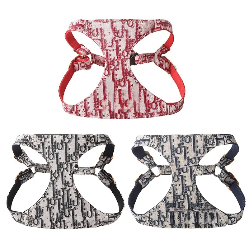 2026 New Designer Dog Multi-Functional Leash Luxurious Pet Harness For Chihuahua Yorkie Pomeranian Maltese Bichon Shih Tzu Poodle French Bulldog And C