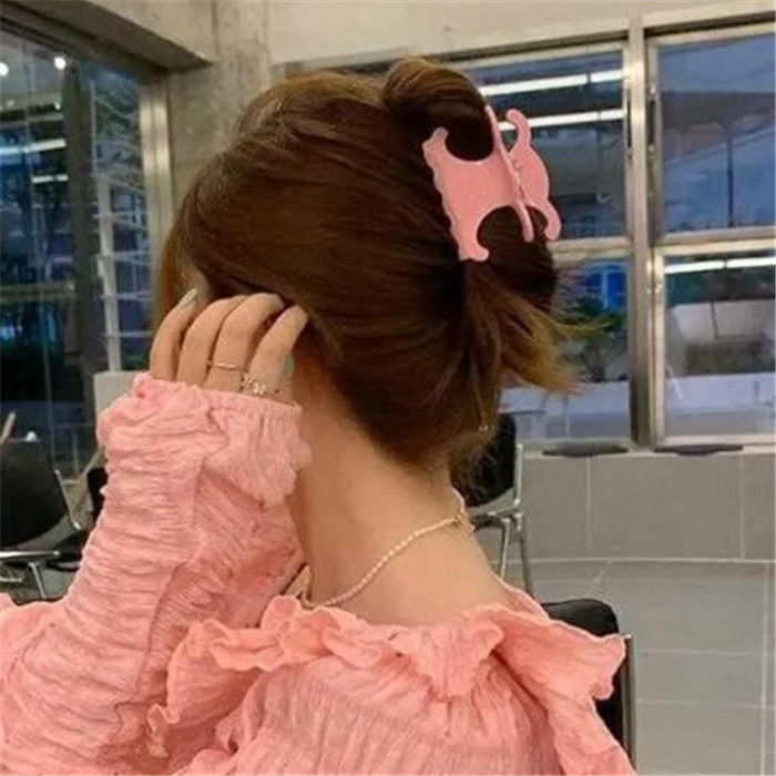 Designer Hair Clip Tortoiseshell Acetate Headpiece Grab Clip Girl Women's Hair Accessories Can Be Mixed Colors High-quality Letter Hairpins