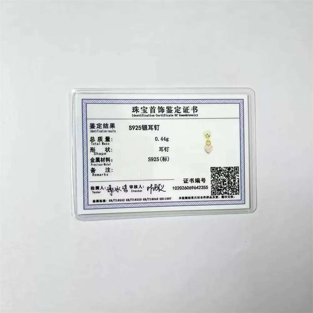 Aide 925 Sterling Silver 1pc Y2K Zircon Dangling Tassel Chain Screw-Back Stud Earrings For Women Simple Fine Jewelry Pendientes