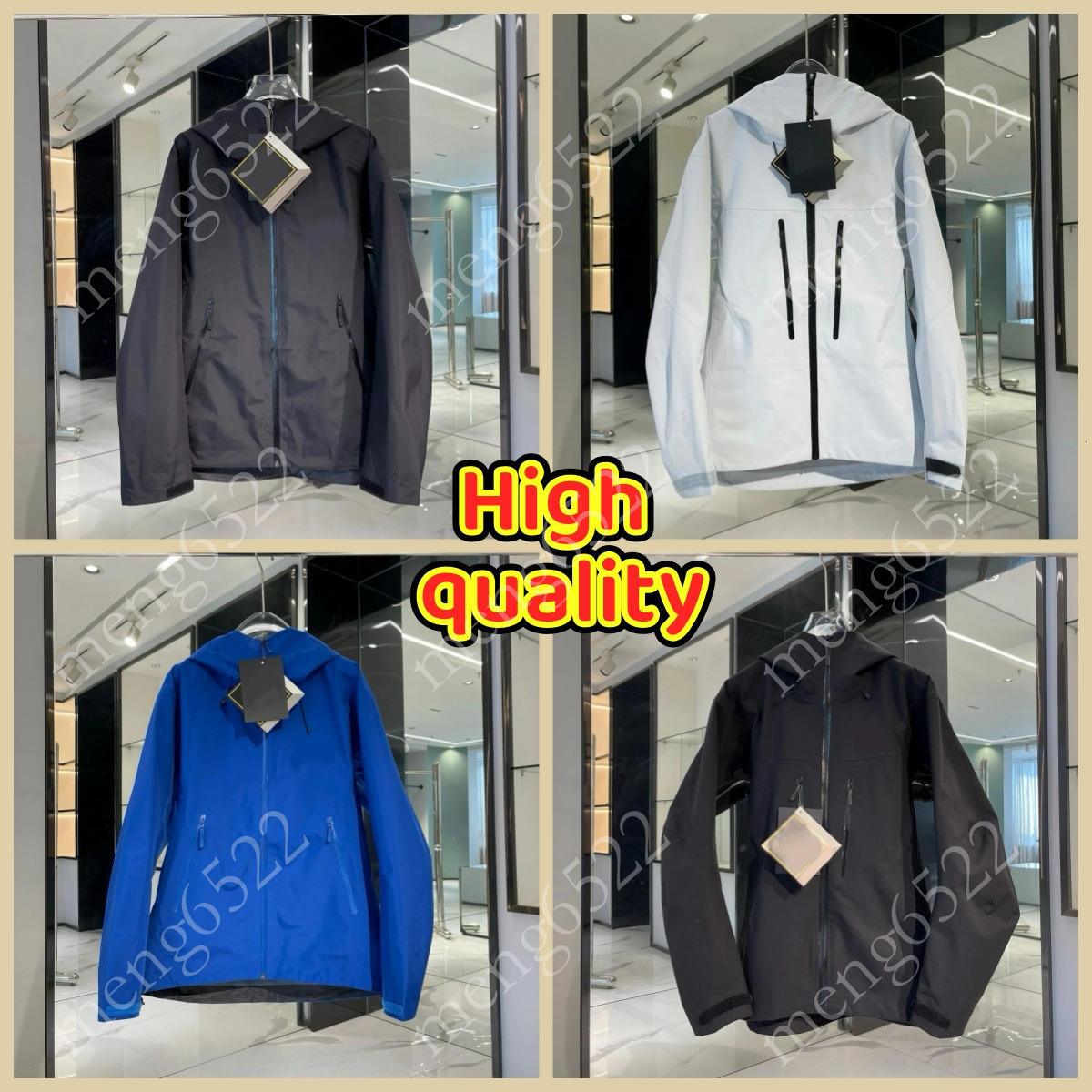 Men Three Layer Outdoor zipper jackets Waterproof warm Jackets For sports Women SV/LT Male Casual Lightweight Hiking Jacket Size S-3XL meng6522