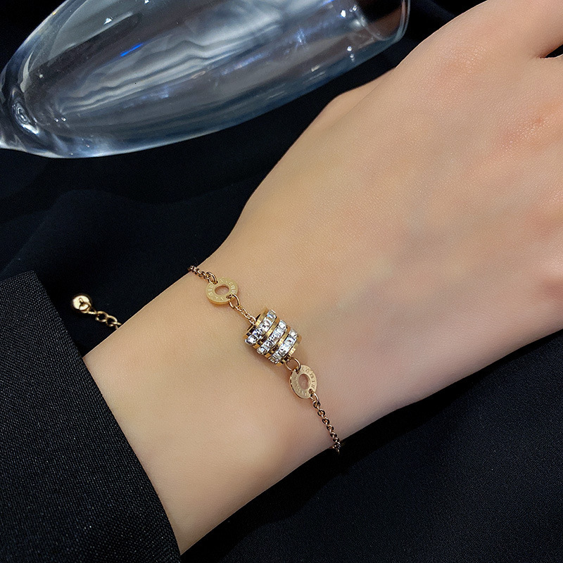 Luxury Brand Designer Jewelry Fashion Small Waist Bracelet For Women, Light Luxury Niche Design, High-End Simple Bracelet, Exquisite Forest Style Jewe