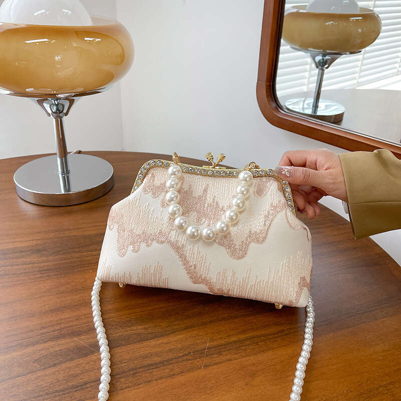 Minimalist Cheongsam Shoulder Handbag Cross-border Ins Women's Gift Bag