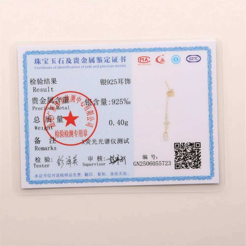 Aide 1piece 925 Sterling Silver Opal Pendant Tassel Earrings For Women Exquisite Charms Drangle Hanging Earring Bride Gift Jewel