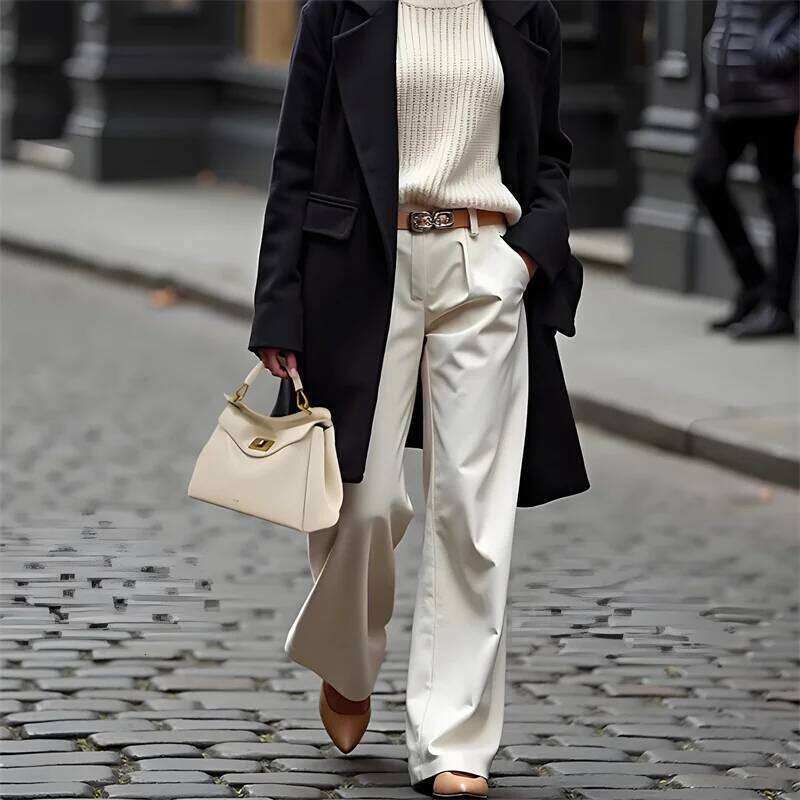 Lucia Lock Crossbody Premium Leather Adjustable Strap Versatile Handbag Purse Shoulder Bag JINXIANGGUO TOTE