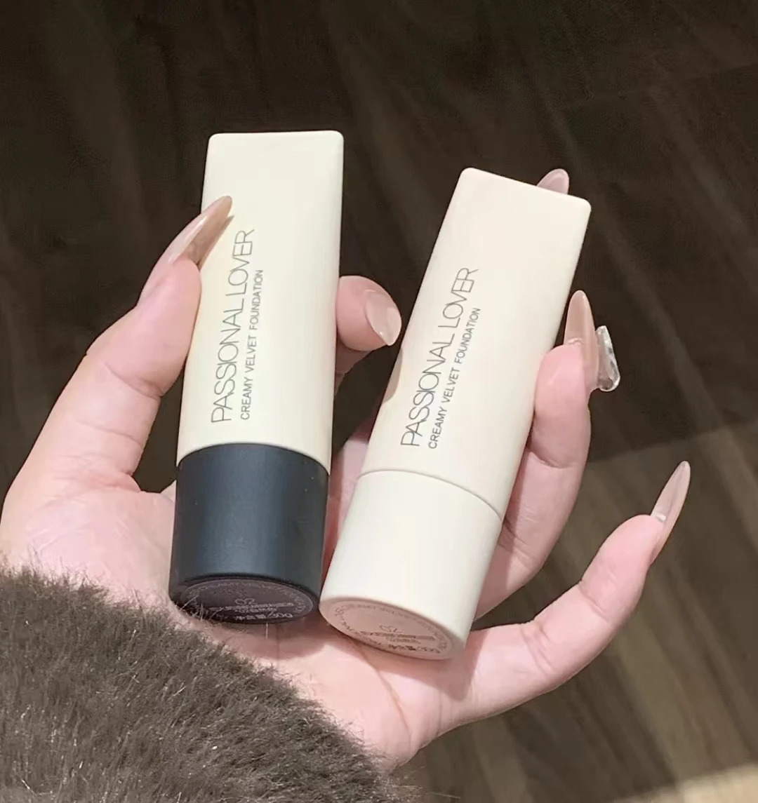 Passional Lover Liquid Foundation Concealer Matte Soft Waterproof BB Cream Oil Control Longlasting Face Base Makeup For Dry Skin 251230
