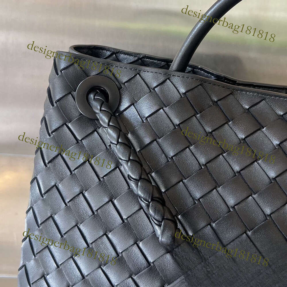 toteBag Shoulder ROSE NOIRE Niche Design New European and American BV Woven Tote Large Capacity Handheld Shoulder Crossbody Bag for Women