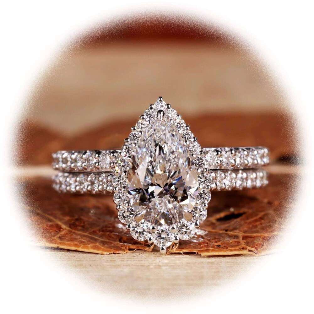 Gia Igi Certified HPHT CVD Lab Grown Created Diamond 14K 18K Solid Gold Engagement Wedding Rings Women Men for Bridal