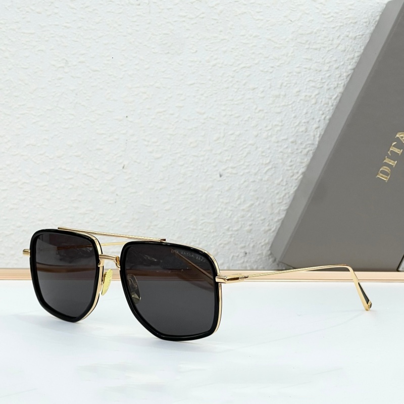 New DITAes ARTOA.88X Sunglasses DTS471 TOP Quality Designer Sunglasses for Men Women Metal Frame Fashion Square Sunglasses Driving With Original Box Size 45-24-145