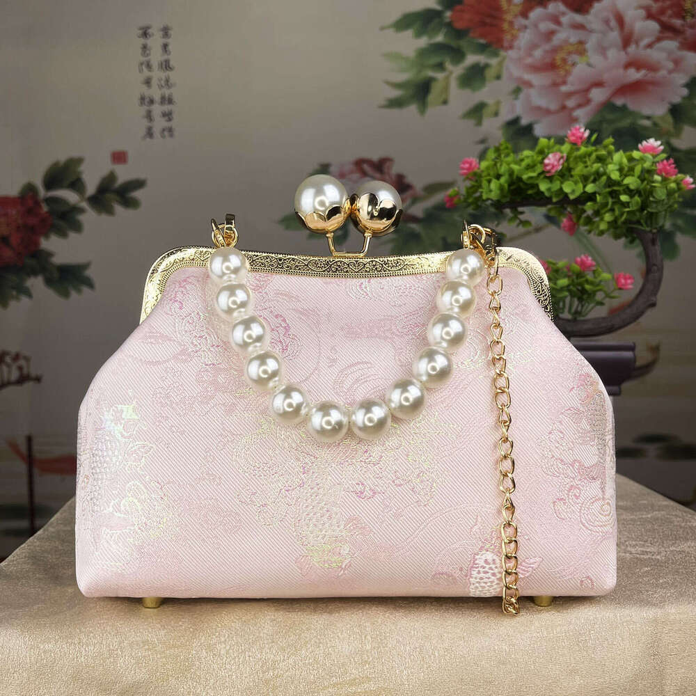 Finished Chinese Style Cheongsam Evening Women's Handbag Crossbody Three-in-One Exquisite High-Quality Bag Gift