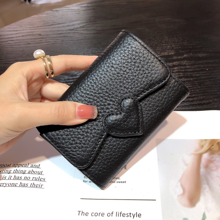 Women Short Walet MiniPU Letter Wallet Multi Card Holder SmalMulti Functiona Clutch Bag