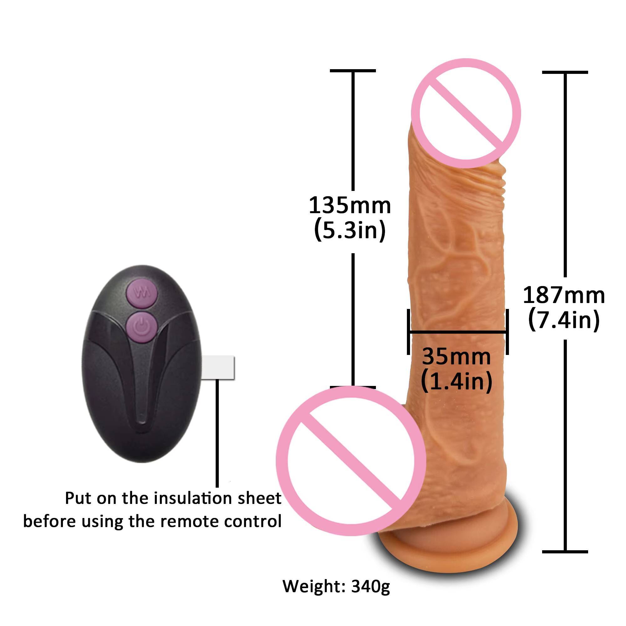 Remote Control Thrusting Dildo Vibrators for Women Clitoris Stimulator Female Masturbation Toys Couples Sex Huge Penis