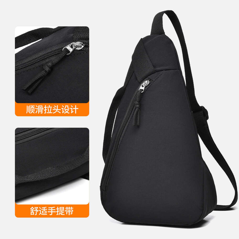 2025 Japanese Style Sports Chest Crossbody Cross-border Korean Version Versatile Casual Phone Waist Simple Multi-functional Bag