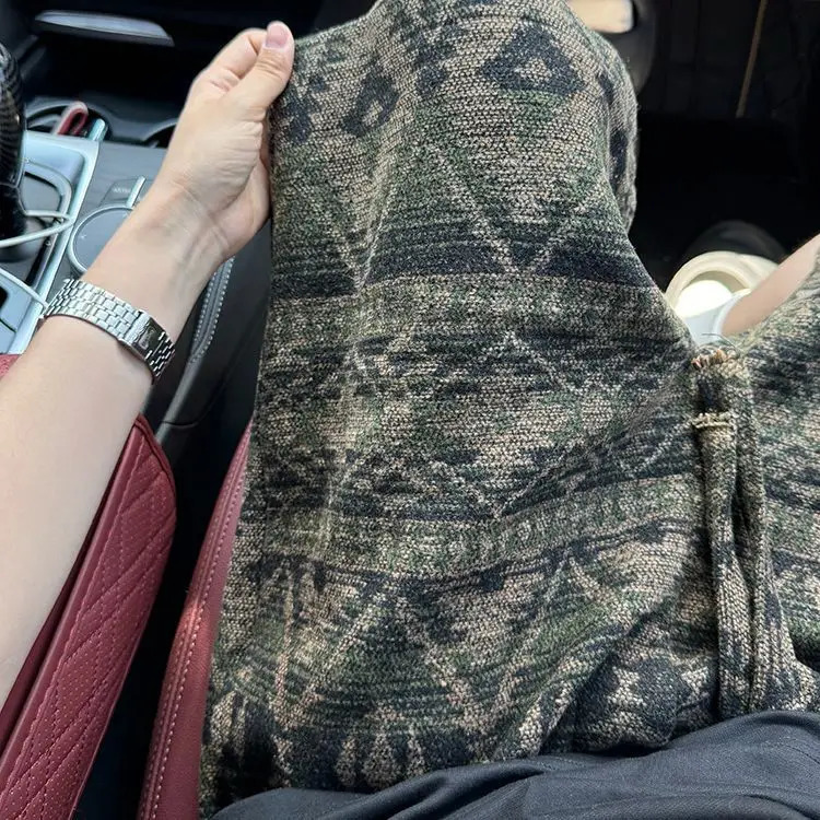 American Dirty Shorts Mens Summer Ethnic Cool Youth Printed Trousers Casual and Handsome 251230