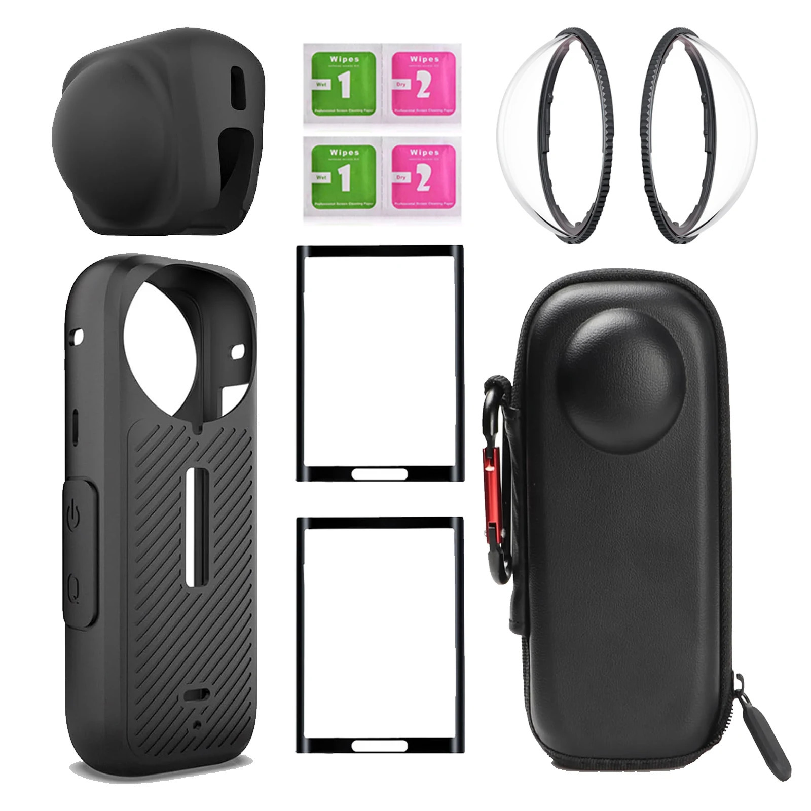 For Insta360 X5 X4 Lens Guards Storage Bag Screen Protector Film for Insta 360 Antiscratch Accessory 251222