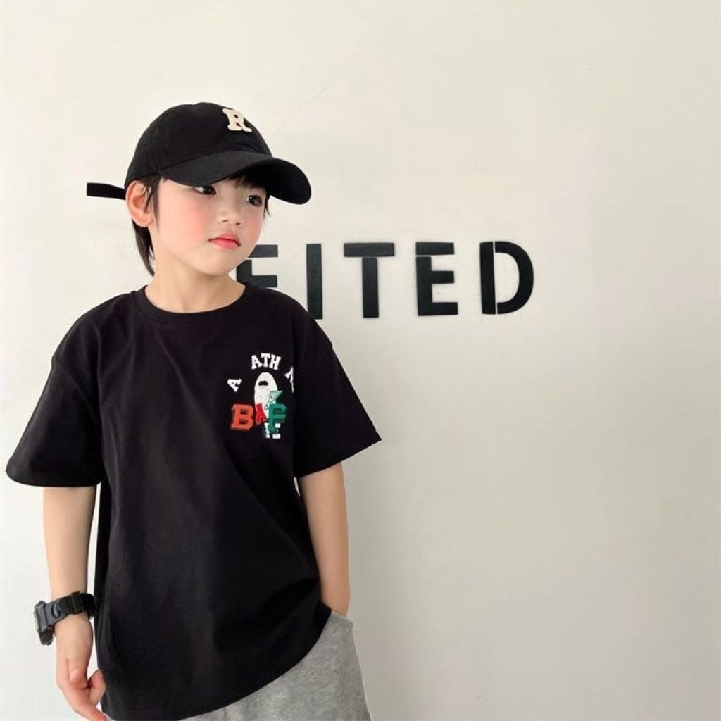 Luxury designer Clothing kids T-shirt Pink monogrammed shortst fashion British fashion brand summer childrens treasures boy and girls 50 models