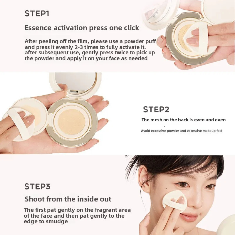 Judydoll Air Cushion High Concealer Durable Liquid Foundation Oil-control Air Cushion r Long-lasting Brighten Makeup 251230