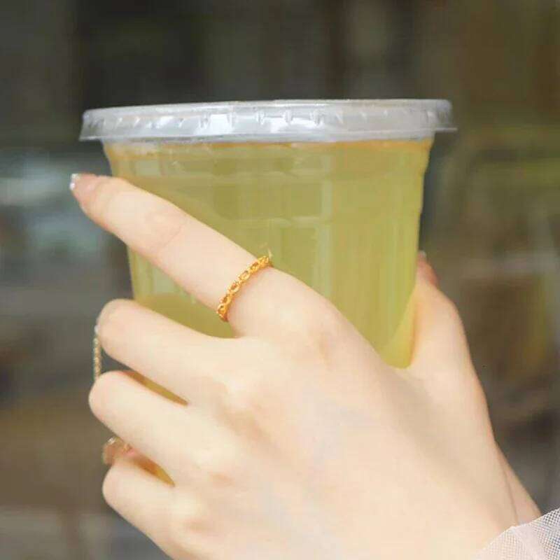 Original design silver inlaid citrine marquise-shaped ladies rings for women fresh and delicate classic jewelry adjustable