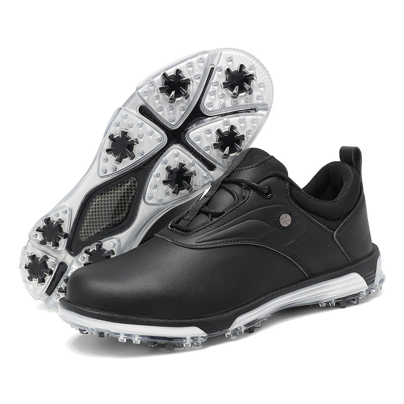 X13 Golf Shoes Men's Large Size To 47# Professional Waterproof Rotating buckle Anti-slip Studs Outdoor Golfer Training Sneakers
