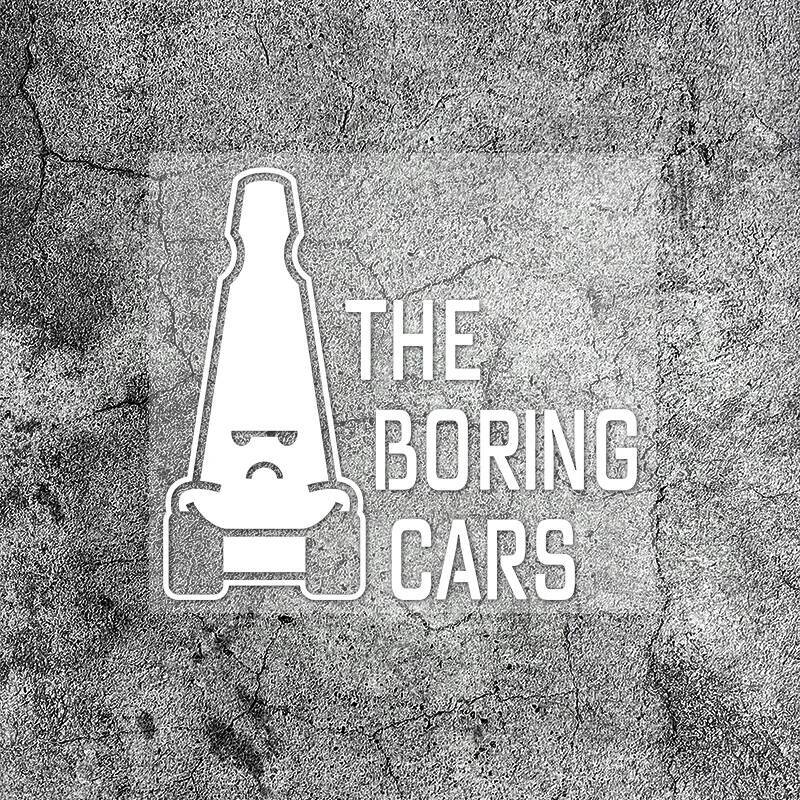 Bestseller The Boring Cars TBC Funny Car Stickers Waterproof for Auto Rear Triangle Window Bumper Vinyl Decals Warning Decoration ddmycat