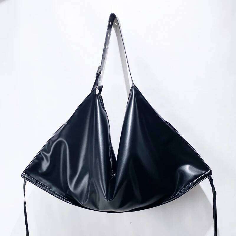 Korean Casual Oversize Tote Bags For Women Luxury Designer Handbags Purses 2024 New In PU Large Capacity Slim Underarm Shoulder