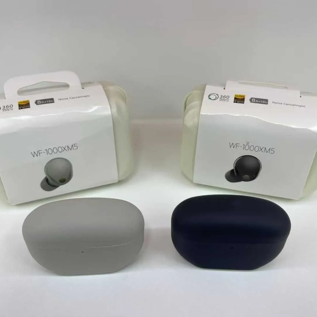 The popular WF-1000XM5 wireless Bluetooth earbuds are in-ear, noise-canceling, and offer high-quality sound.